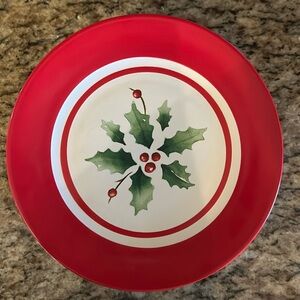 Lenox 890771 Holiday Handpaint Stripe 8-Piece Dessert Plate Set